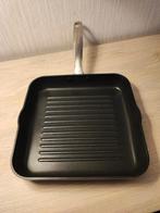 KitchenAid Grillpan 26 x 26 cm (NIEUW !), Ophalen of Verzenden, Keramische plaat, Koekenpan of Braadpan, Nieuw