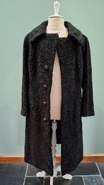 P27 vintage Astracan vrouwen bont jas, Kleding | Dames, Jassen | Winter, Ophalen of Verzenden, Zo goed als nieuw, Maat 42/44 (L)