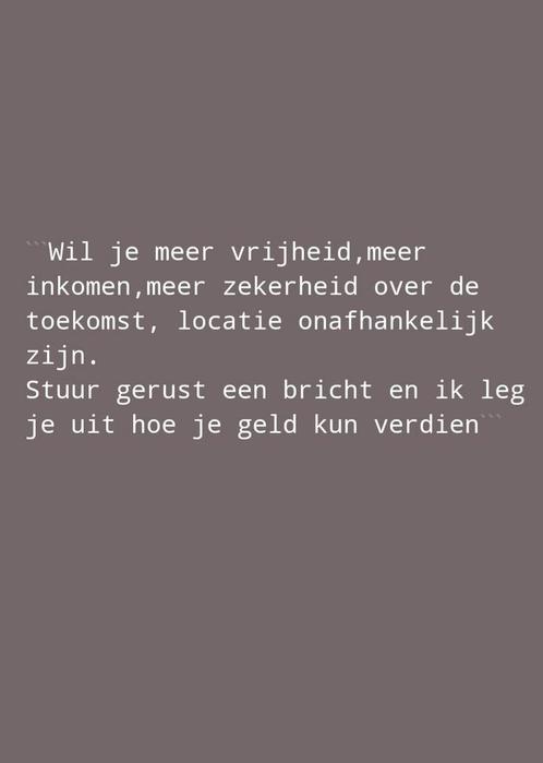 Inkometen opbouwen met 1 uur perdag van uit huis, Vacatures, Vacatures | Thuiswerk