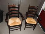 Eiken stoelen, Antiek en Kunst, Antiek | Meubels | Stoelen en Sofa's, Ophalen