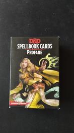 D&D Spellbook Cards Profane FR, Comme neuf, Trois ou quatre joueurs, Enlèvement ou Envoi, Wizard Of the Coast