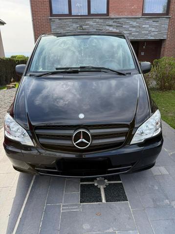 Mercedes Vito 2,2d utilitaire 6 places 188000 km automatique, Autos, Euro 5, Achat, Noir, Diesel
