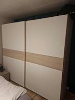 Kleerkast beige zo goed als nieuw weg wegens verhuis, Huis en Inrichting, Kasten | Kleerkasten, Ophalen, 200 cm of meer, Zo goed als nieuw