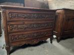 Antieke eiken Luikse commode met 3 laden, Antiek en Kunst, Ophalen