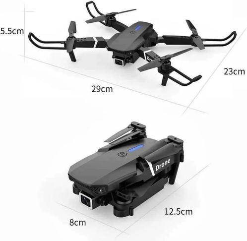E88 Drone - Drone met camera en opbergtas - Drone met Camera, Audio, Tv en Foto, Drones, Drone met camera, Verzenden