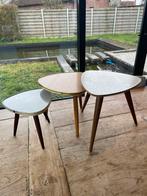 3 vintage plantentafeltjes, Enlèvement, Utilisé