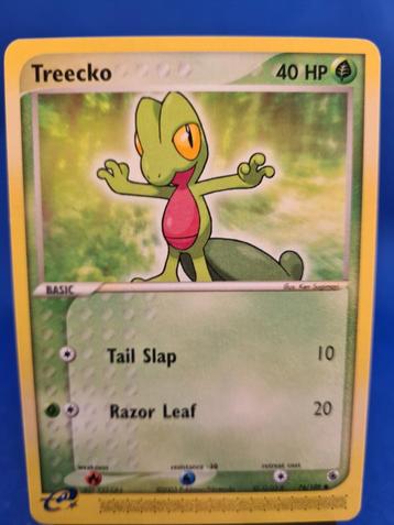 Treecko 76/109 - Ruby &amp; Sapphire beschikbaar voor biedingen