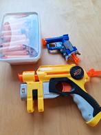 Twee Nerf geweren, met gummi pijltjes, Ophalen, Zo goed als nieuw
