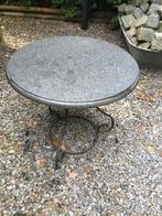 Ronde tuintafel, Ophalen, Zo goed als nieuw, Rond, Metaal
