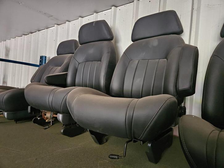 Nappa lederen zetels met armsteun voor project / camper, Auto-onderdelen, Interieur en Bekleding, Universele onderdelen, Nieuw