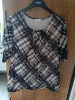 Soepel vallend blouse, Taille 42/44 (L), Enlèvement ou Envoi, Comme neuf, Brun