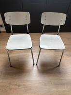 Retro stoelen, Gris, Deux, Enlèvement, Utilisé