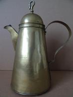Antieke koffiepot koffiekan koperen koffiepot met slang 1830, Antiek en Kunst, Ophalen of Verzenden, Koper