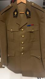 Uniform  vest krijgsraad Belgische leger, Verzamelen, Militaria | Algemeen, Verzenden
