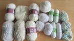 lot breiwol - wit, Hobby en Vrije tijd, Breien en Haken, Ophalen of Verzenden, Nieuw, Breien of Haken, Wol of Garen