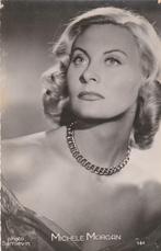 Carte postale cinéma Michèle Morgan, Non affranchie, 1940 à 1960, Envoi, Stars et Célébrités