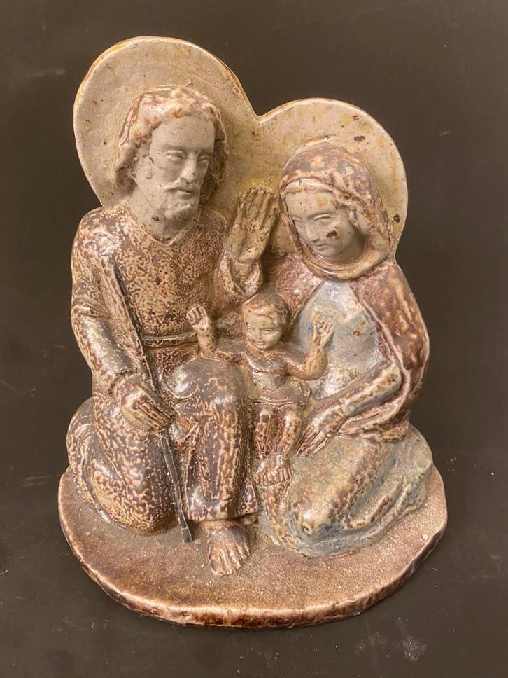 Beesel terraco Draak Kerstgroep ( +/- ) 65 jaar oud )., Timbres & Monnaies, Pièces & Médailles, Enlèvement ou Envoi