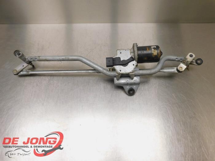 Moteur + mécanique essuie-glace d'un Volkswagen Transporter, Autos : Pièces & Accessoires, Vitres & Accessoires, Volkswagen, Utilisé