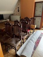 Kerkstoelen, Huis en Inrichting, Ophalen, Gebruikt, Bruin, Houten kerkstoelen