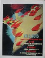 Wereldoorlog II 5 posters (reproductie) formaat A4, A4 of kleiner, Zo goed als nieuw, Verzenden, Overige onderwerpen