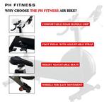 PH Fitness Bike Erg: Hoogwaardige Ergometer voor Effectieve, Ophalen of Verzenden, Nieuw, Buik, Dumbbell