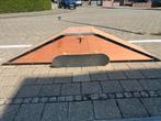 Skateramp uit 2 delen, Sport en Fitness, Skateboarden, Ophalen, Zo goed als nieuw, Skateboard