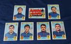 7 versch. Panini stickers 'WK Mexico 70'   -originals-, Ophalen of Verzenden, Gebruikt, Meerdere stickers