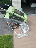 Fietskar Croozer Thule 2 zit, Vélos & Vélomoteurs, Accessoires vélo | Remorques, 40 à 60 kg, Pliable, Enlèvement, Utilisé