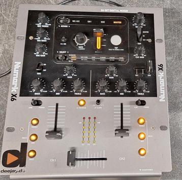DJ-Mengpaneel Numark X6, Enlèvement, Utilisé, Moins de 5 canaux, Entrée micro