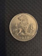 Pièce de 5 francs 1939 (Belgique), Enlèvement ou Envoi