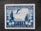 Yv429 FIS Wettkämpfe 1933 MNH, Enlèvement ou Envoi, Non oblitéré