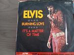 Elvis Presley - Burning love, Cd's en Dvd's, Vinyl Singles, Gebruikt, Verzenden, 7 inch, Single