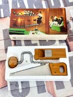 Vintage Bar-set Barset kurkentrekker zaag cheese wine rasp, Ophalen of Verzenden
