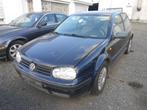 VW GOLF 4 1997 VOOR ONDERDELEN 1.9D, Auto's, Voorwielaandrijving, Stof, 4 cilinders, Blauw