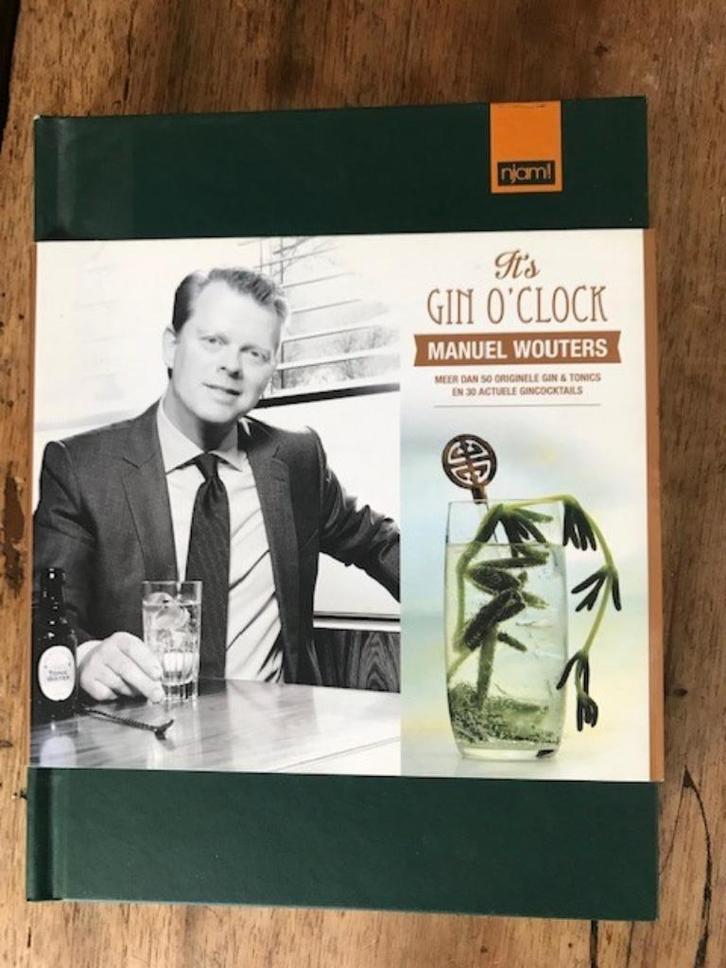 Boek "It's GIN O'CLOCK" Manuel Wouters, NIEUW!, Boeken, Hobby en Vrije tijd, Nieuw, Overige onderwerpen, Ophalen of Verzenden