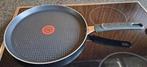 Pannenkoekenpan Tefal, Huis en Inrichting, Keuken | Potten en Pannen, Ophalen, Zo goed als nieuw, Koekenpan of Braadpan, Keramische plaat