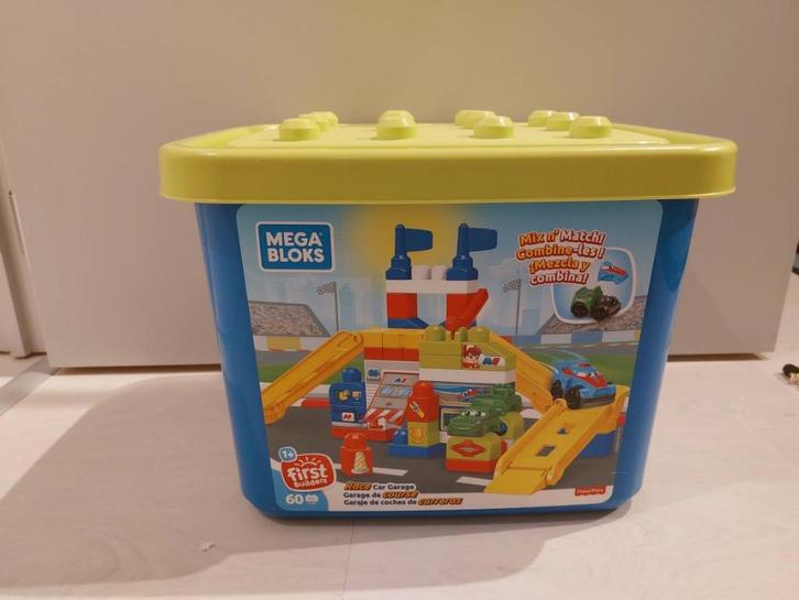 Megabloks - Garage, Kinderen en Baby's, Speelgoed | Bouwstenen, Zo goed als nieuw, Megabloks, Ophalen