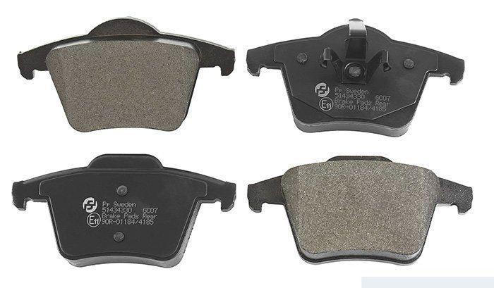 Volvo Rem blok set achter XC90 OEM ref 274512 274528 3079309, Auto-onderdelen, Remmen en Aandrijving, Volvo, Nieuw, Ophalen of Verzenden