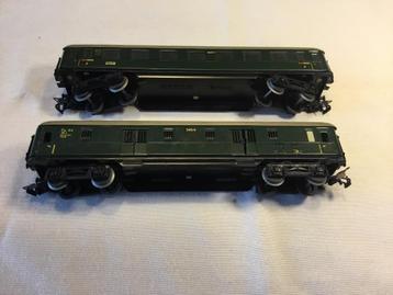 Märklin H0 - 346-4 + 346-1 - personenwagen set beschikbaar voor biedingen