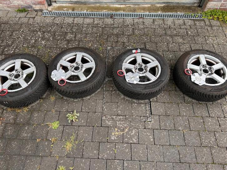 Pneus hiver, Autos : Pièces & Accessoires, Pneus & Jantes, Pneu(s), Pneus hiver, 15 pouces, 195 mm, Autre, Utilisé, Enlèvement