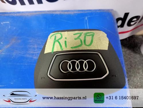 Audi A6, A7 Stuur Airbag Zwart 2018+ 4N0880201P 6PS A6 (C8), Auto-onderdelen, Dashboard en Schakelaars, Audi, Gebruikt, Ophalen of Verzenden