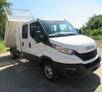 Iveco daily 35C16 - kipper - dubbel cabine - 76.210km - 2020, Achat, Entreprise, Boîte manuelle, Noir