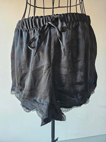 Zwarte pyjamabroek maat XS met kant - Marque Primar beschikbaar voor biedingen