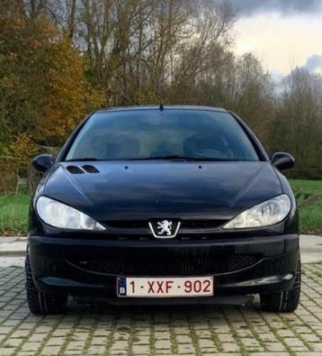 Peugeot 206 gekeurd voor verkoop, Auto's, Peugeot, Stof, Zwart, Handgeschakeld, Particulier