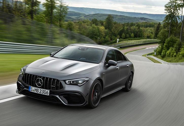 MERCEDES A/CLA 45 S ORIGINELE 19" VELGEN MICH 245/35/ZR19!!!, Auto-onderdelen, Banden en Velgen, Velg(en), Zomerbanden, 19 inch