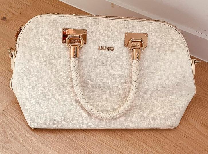 Crèmekleurige handtas Liu Jo, Handtassen en Accessoires, Tassen | Damestassen, Gebruikt, Handtas, Ophalen of Verzenden
