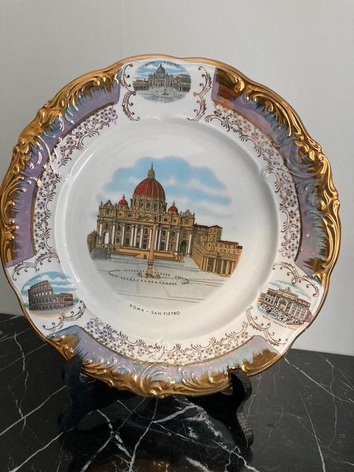 Bord Roma Italiano  24cm, Antiek en Kunst, Curiosa en Brocante, Ophalen of Verzenden