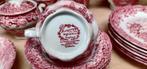 Zesdelig servies Engels aardewerk Ridgway roos, Antiek en Kunst, Ophalen