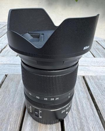 Nikon Z 24/70 F4 S zoom + filters  beschikbaar voor biedingen