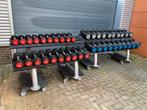 Hammer Strengt Dumbells 2kg t/m 50kg + 3x Dumbells Rek, Haltère, Enlèvement, Utilisé